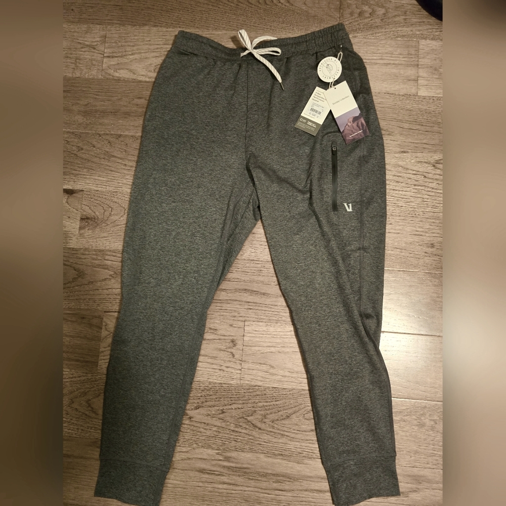 Vuori Sunday Performance Jogger Charcoal Heather Men's Medium